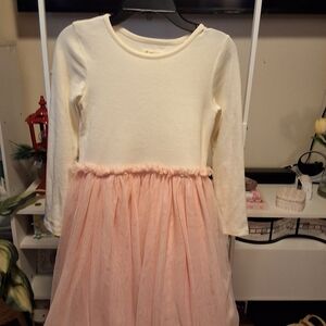 Tucker + Tate Cream and Blush Tulle Party Dress
